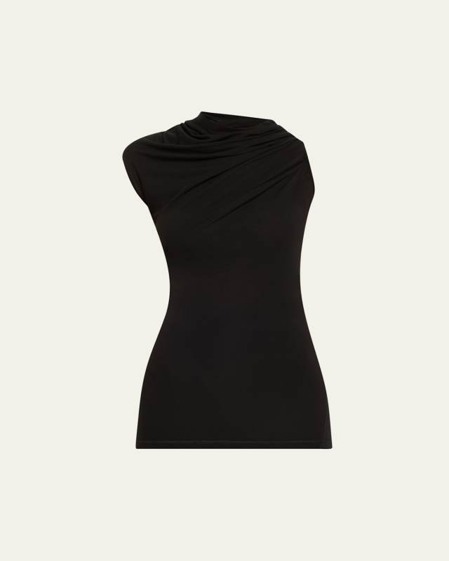 Sleeveless Jersey Wind Top